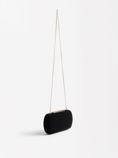 Party Clutch With Chain Handle