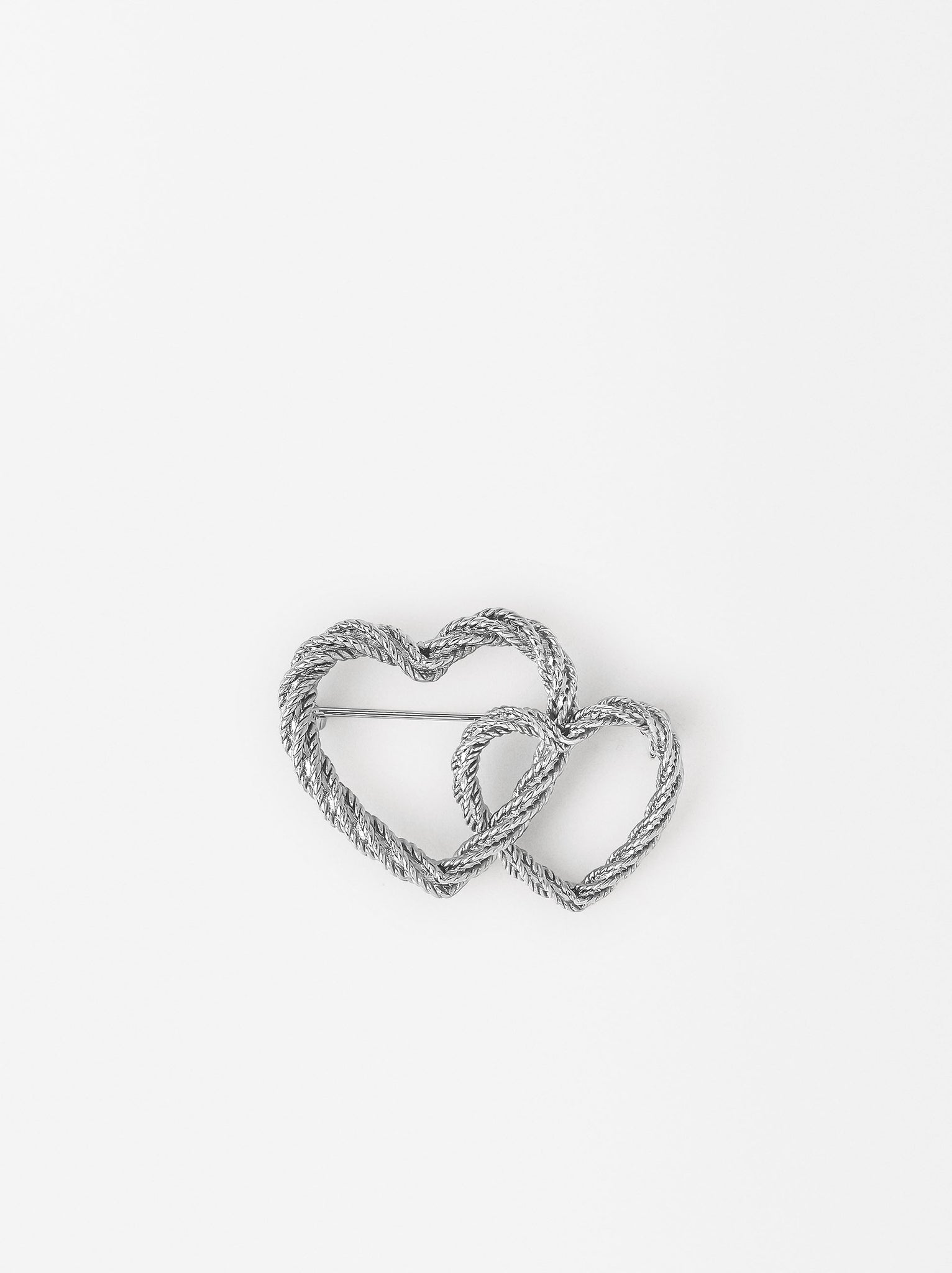 Brooch With Hearts