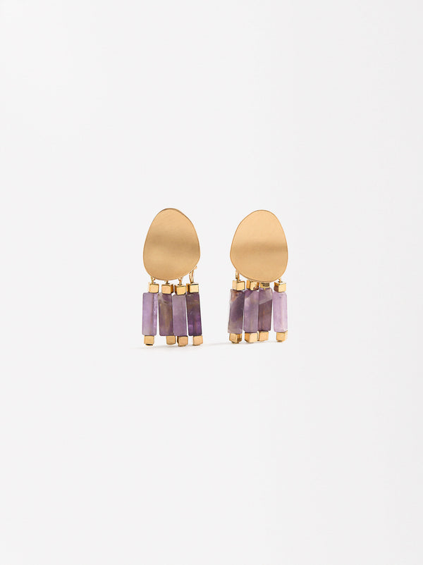 Earrings With Stones