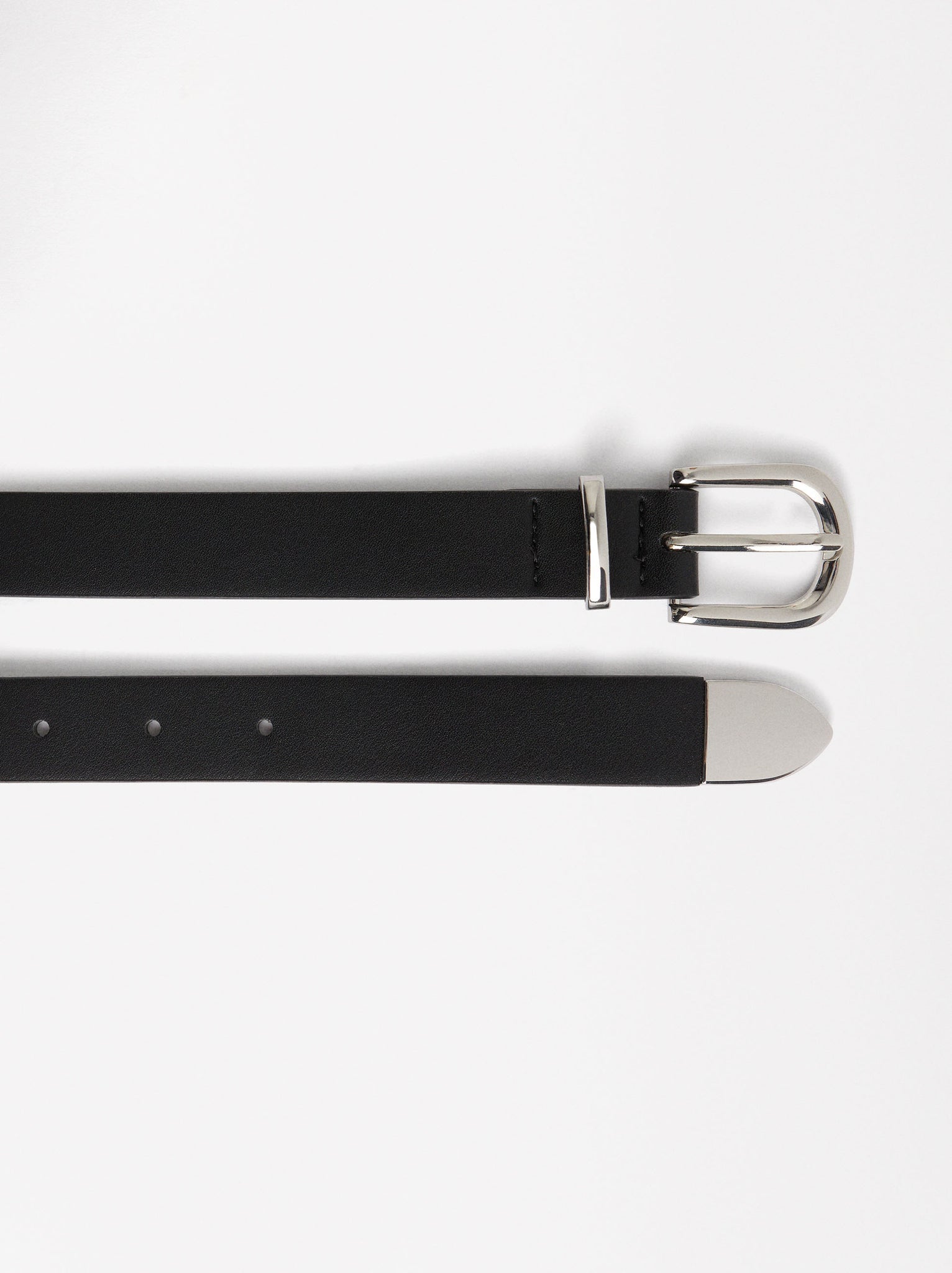 Plain Belt With Buckle