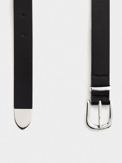 Plain Belt With Buckle