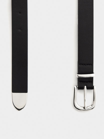 Plain Belt With Buckle