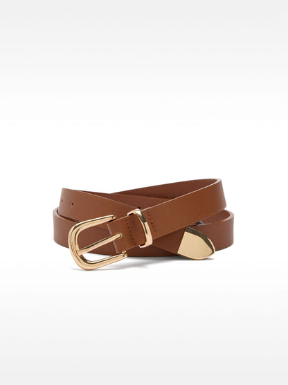 Plain Belt With Buckle