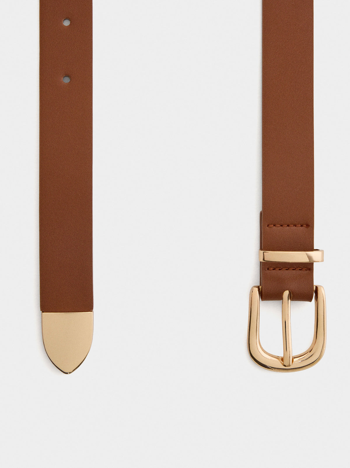 Plain Belt With Buckle