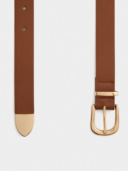 Plain Belt With Buckle