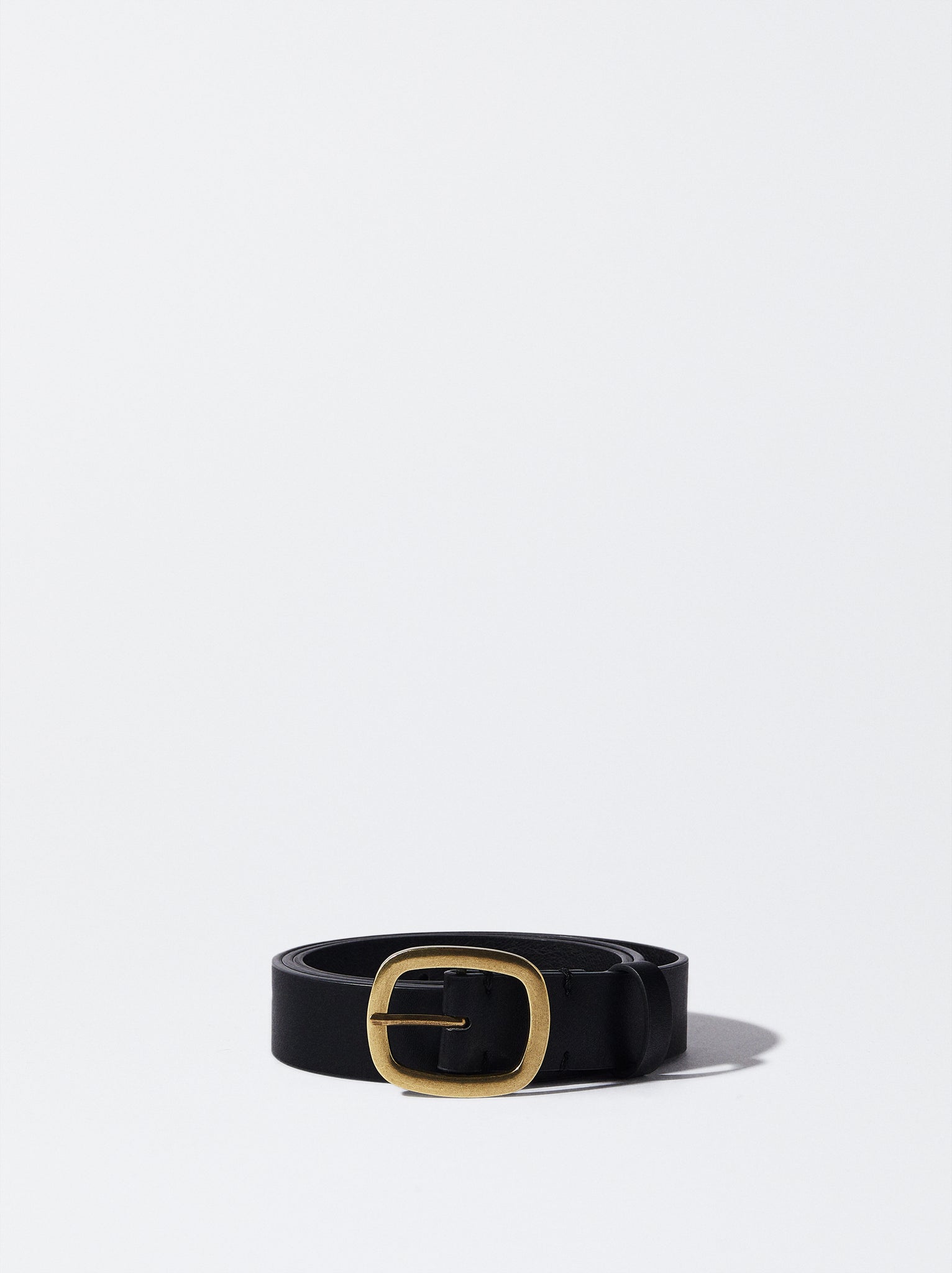 Plain Belt With Buckle