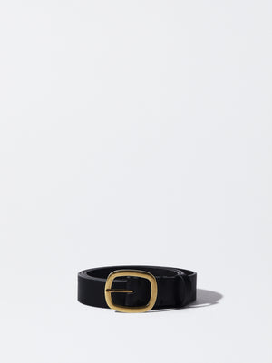 Plain Belt With Buckle