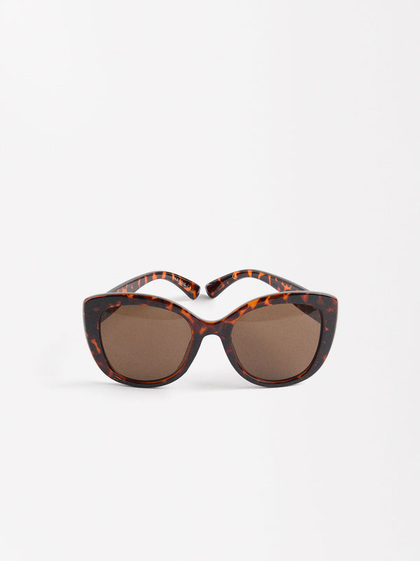 Sunglasses With Resin Frame