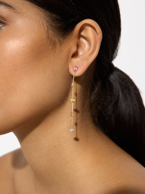 Long Multicolored Earrings