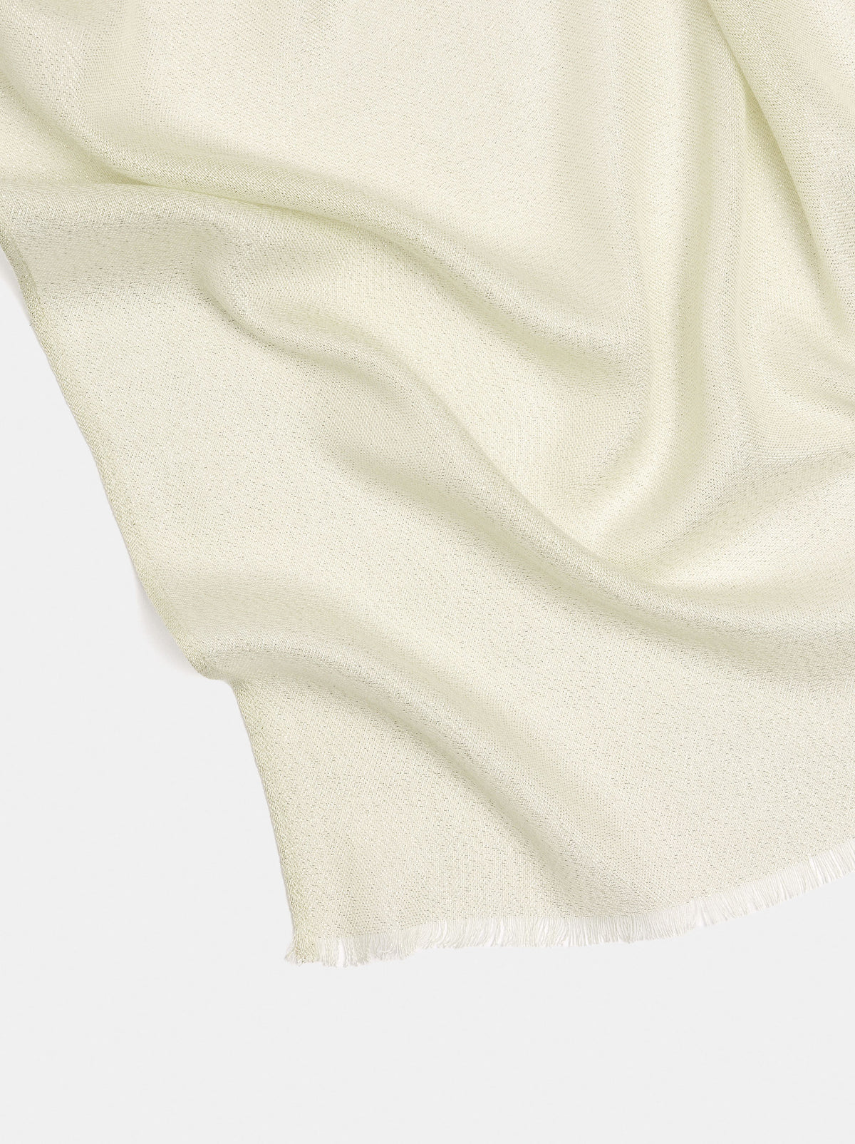 Ceremony Scarf With Metallic Thread