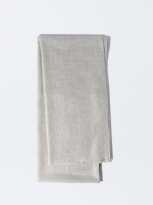 Metallic Fabric Wedding Scarf