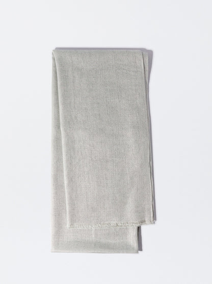 Metallic Fabric Wedding Scarf
