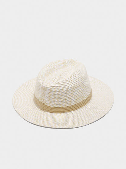 Hat With Paper Straw Effect