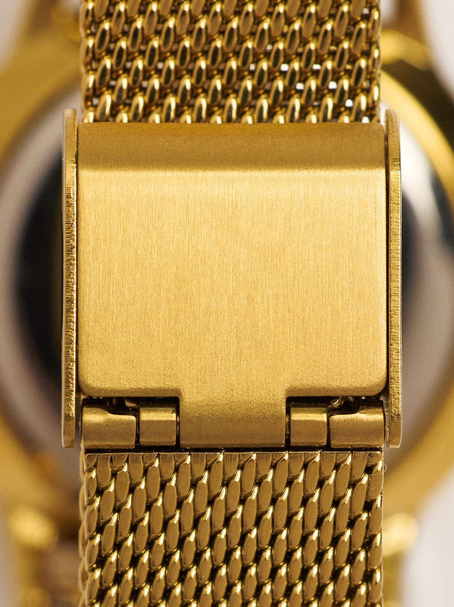 Watch With Stainless Steel Mesh Strap