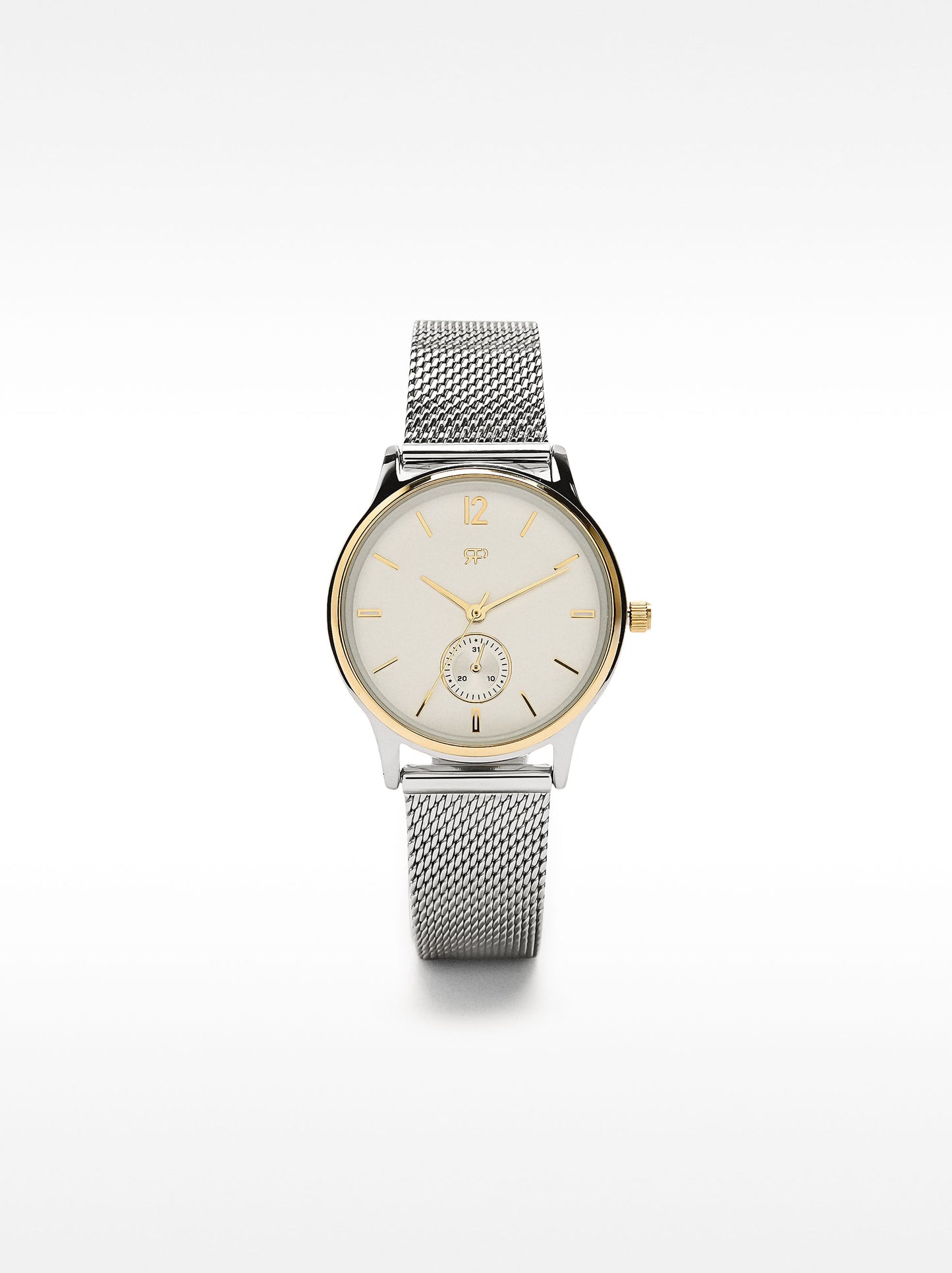 Watch With Stainless Steel Mesh Strap