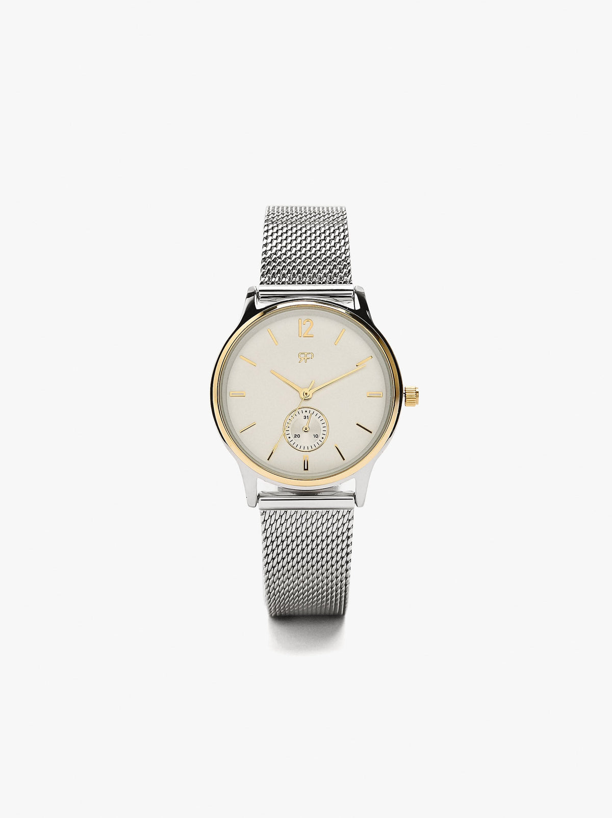 Watch With Stainless Steel Mesh Strap