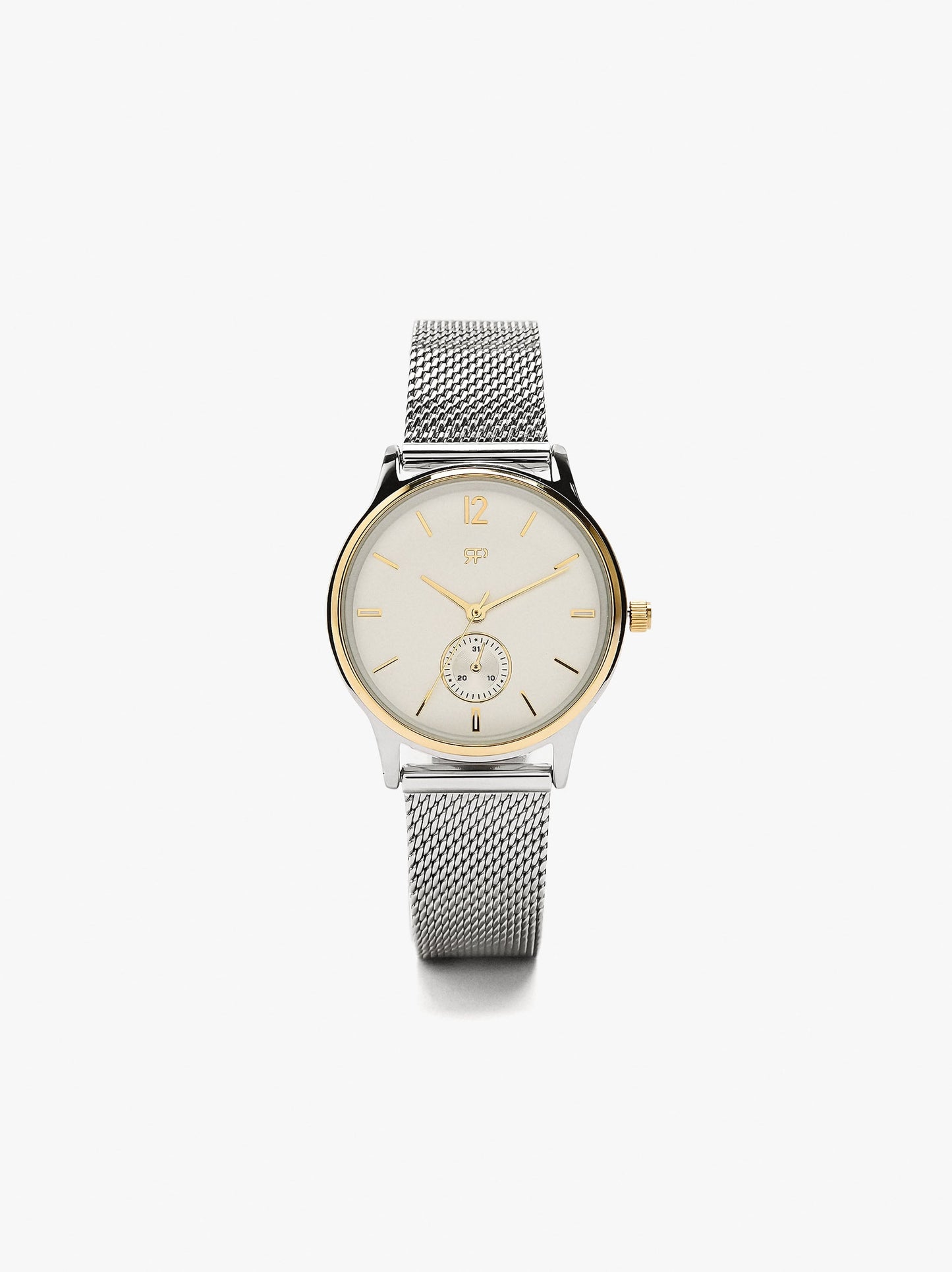 Watch With Stainless Steel Mesh Strap