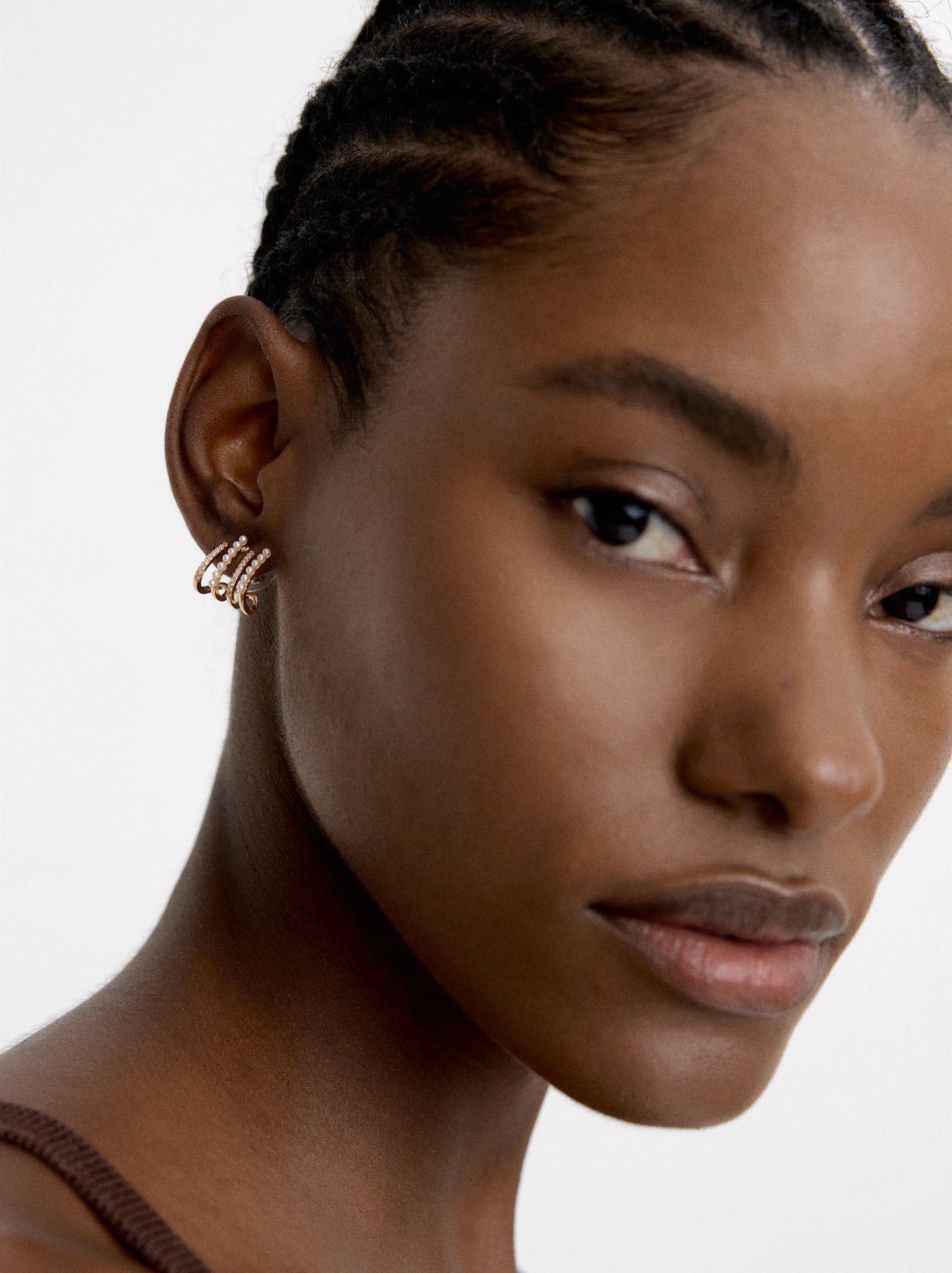 Multi-Hoop Effect Earrings