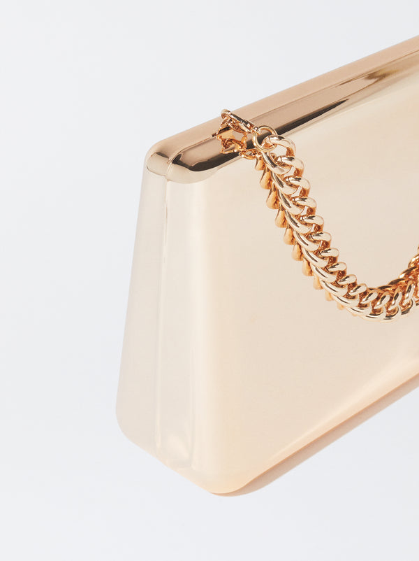 Golden Party Clutch