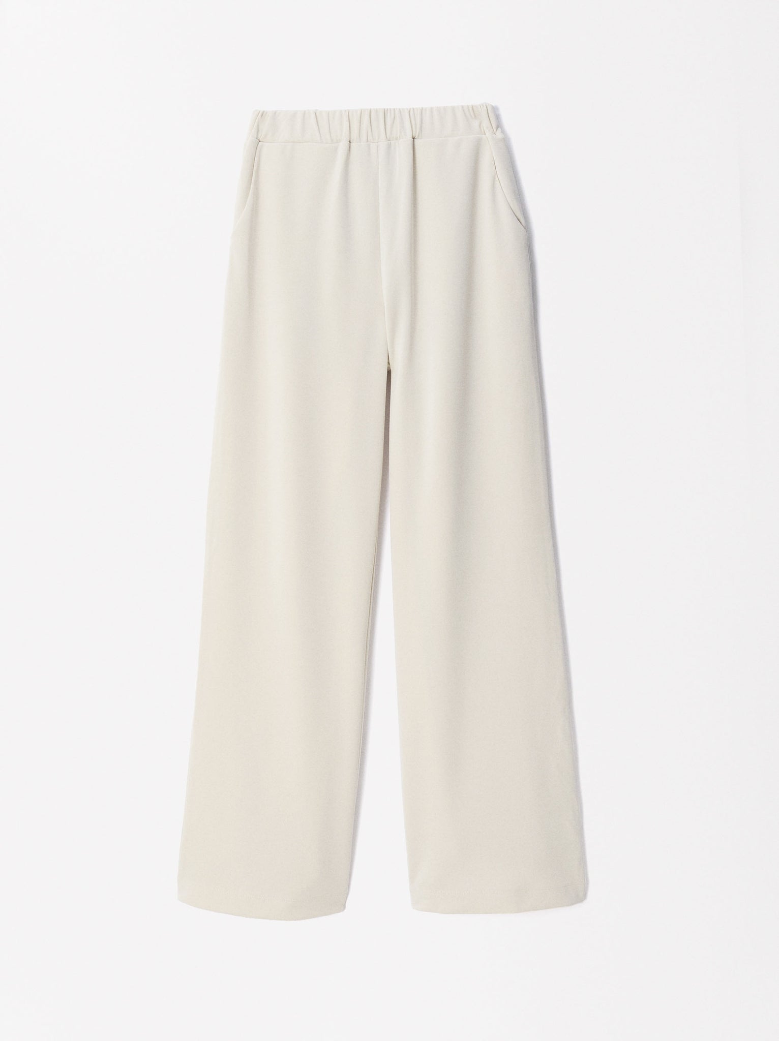 Loose-Fitting Trousers With Elastic Waistband