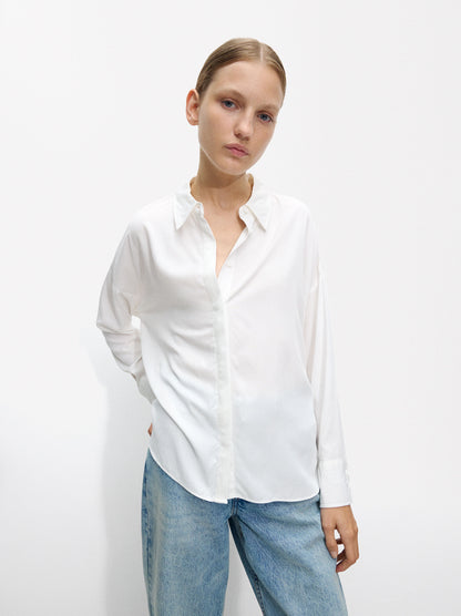 Long-Sleeve Shirt With Cuff