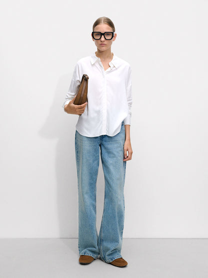 Long-Sleeve Shirt With Cuff