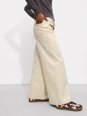 Wide Cotton Trousers