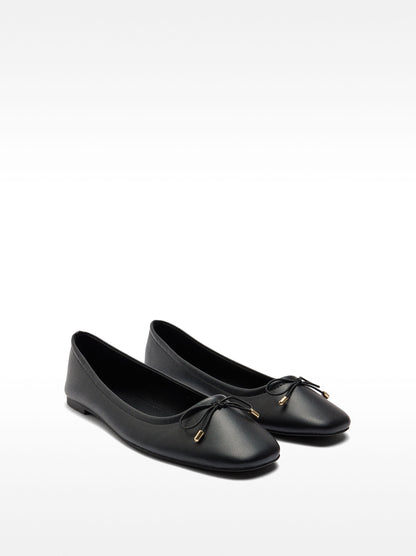 Ballet Flats With Bow