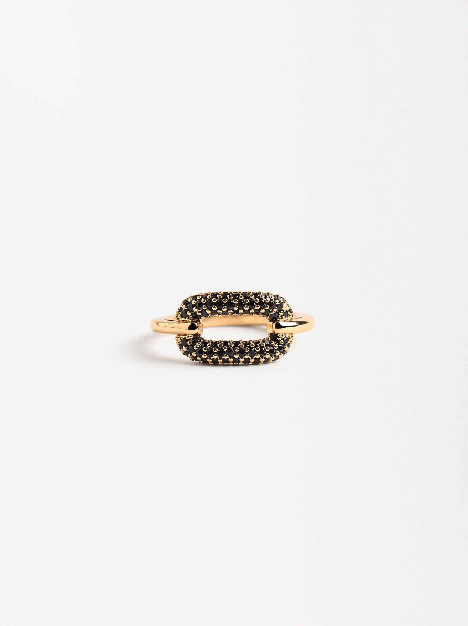 Gold Ring With Zirconia