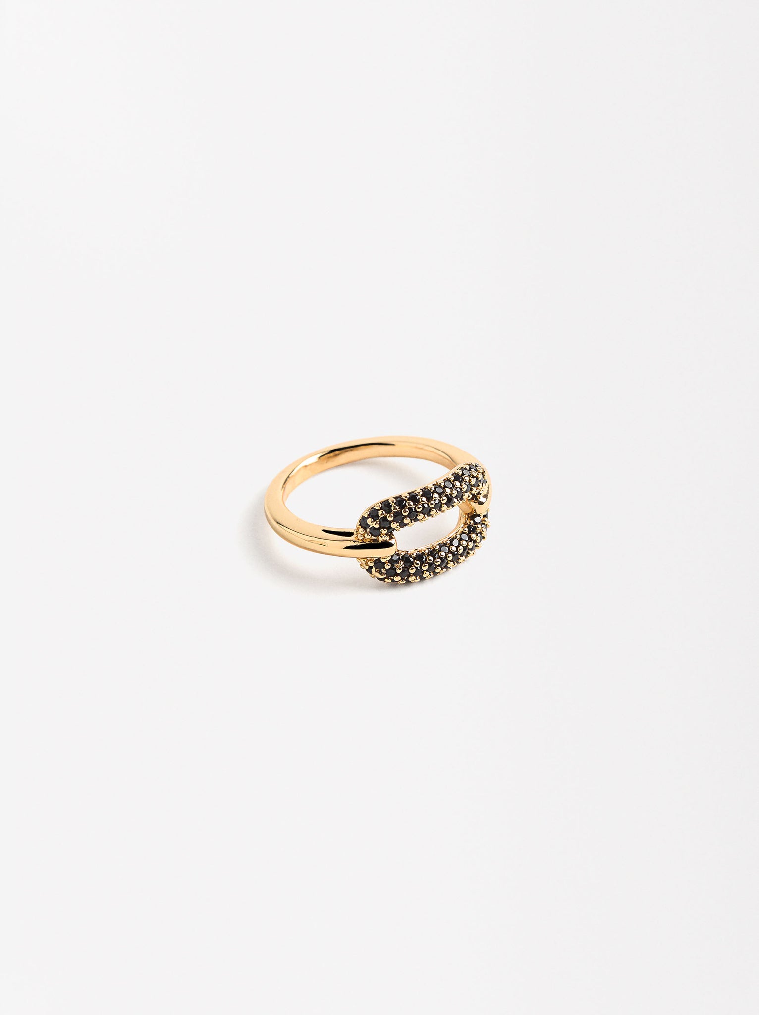 Gold Ring With Zirconia