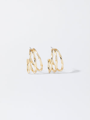 Gold Hoop Earrings