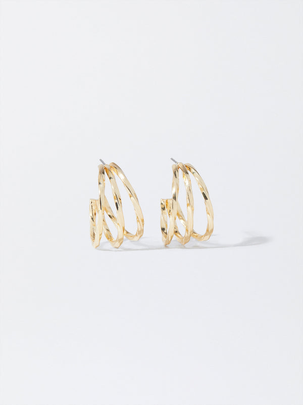 Gold Hoop Earrings