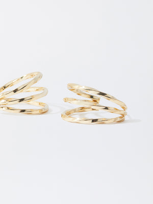 Gold Hoop Earrings