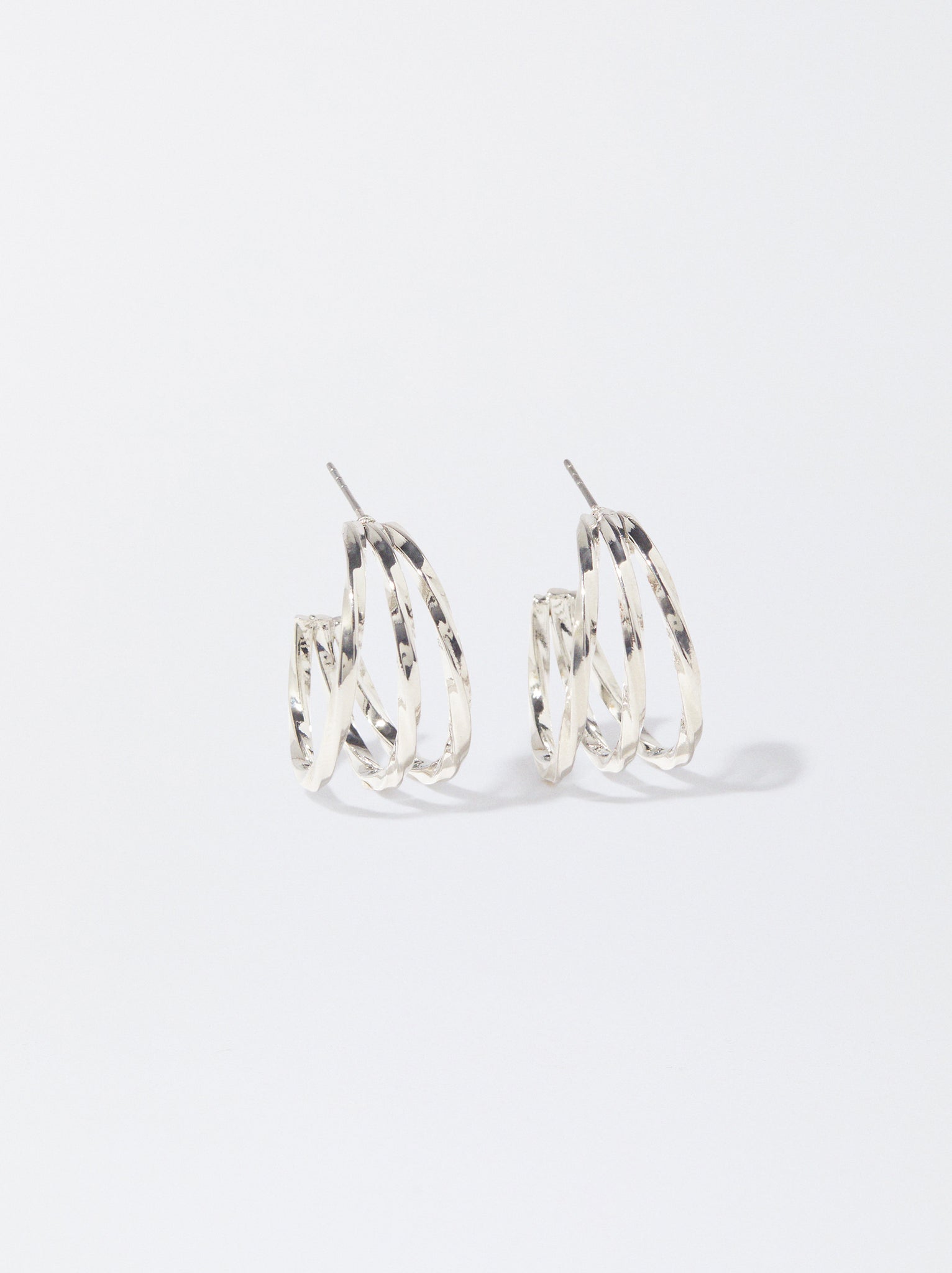 Silver Hoop Earrings