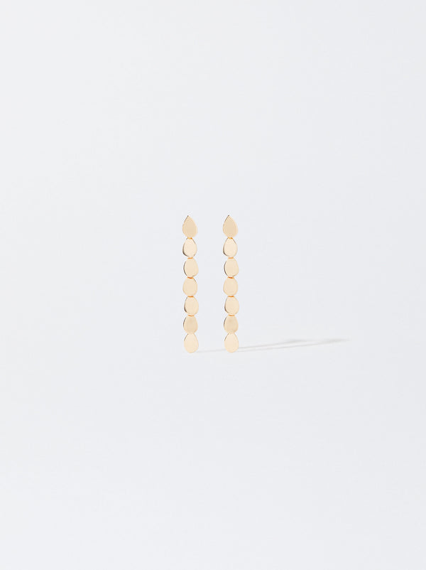 Long Golden Earrings