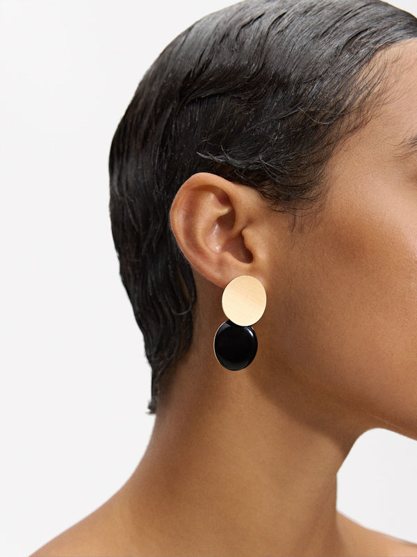 Enamel Earrings