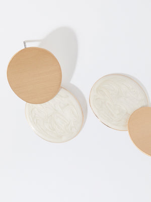 Enamel Earrings