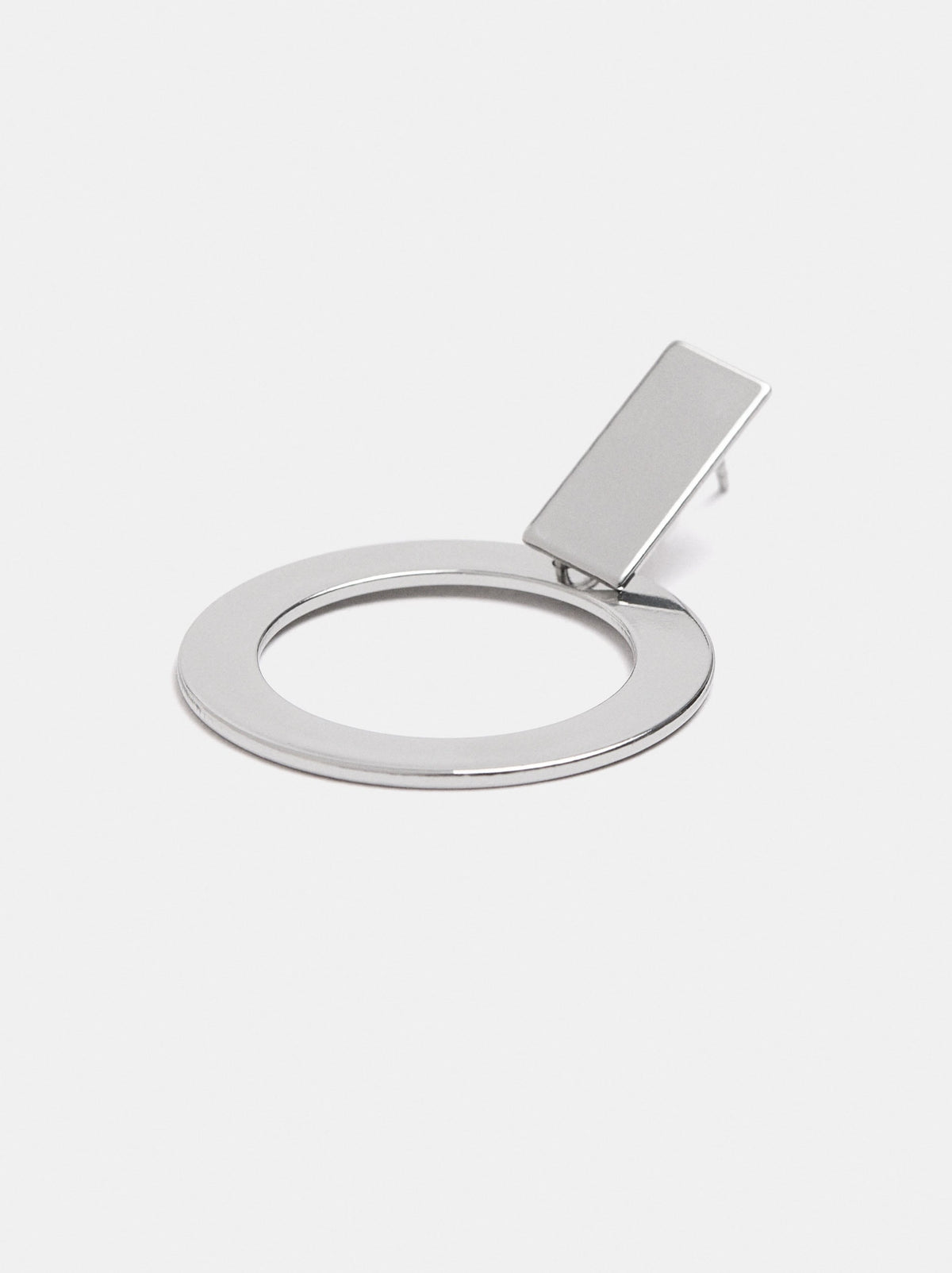 Silver Hoop Earrings