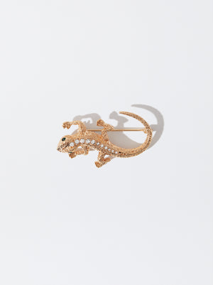 Lizard Brooch