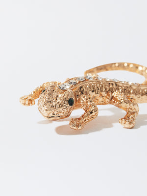 Lizard Brooch