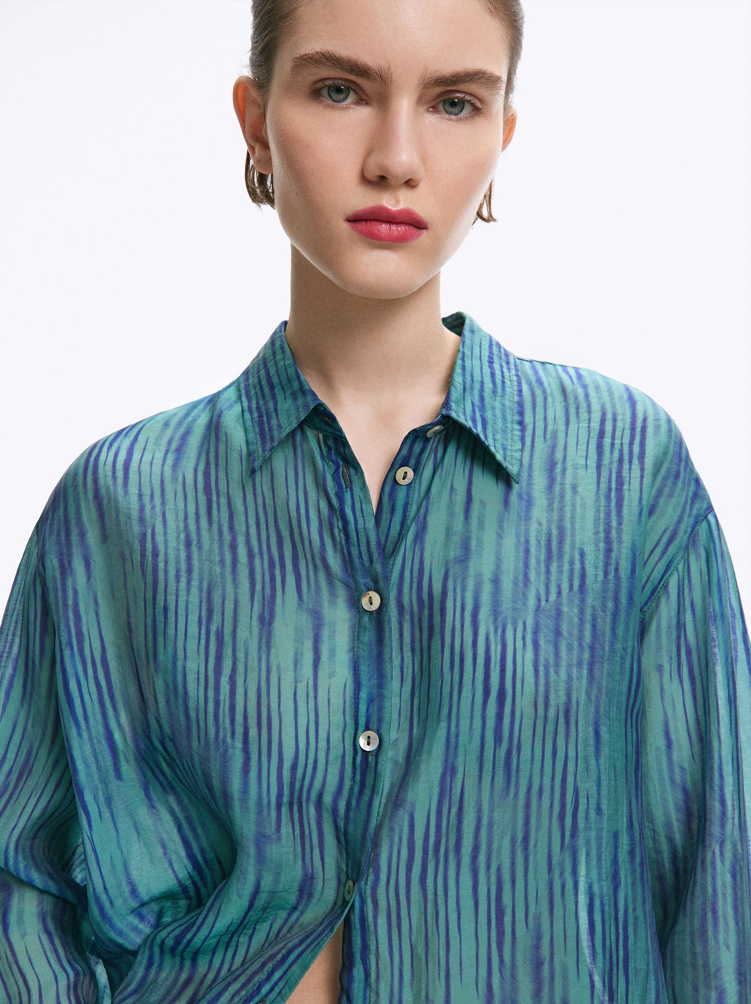 Lyocell Printed Shirt