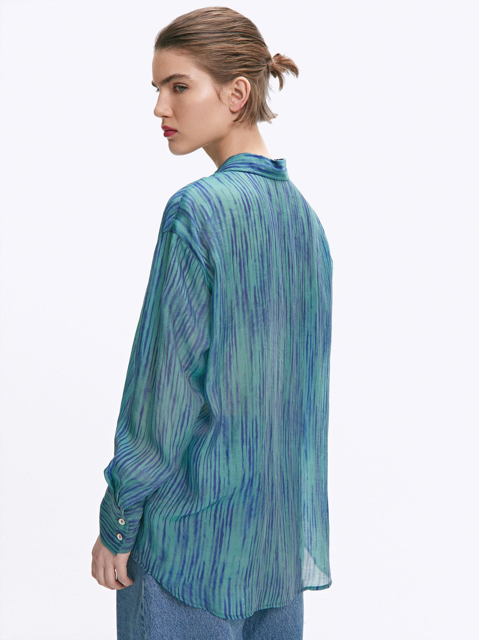 Lyocell Printed Shirt