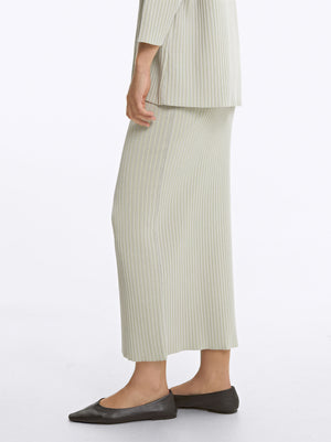 Ribbed Knit Skirt