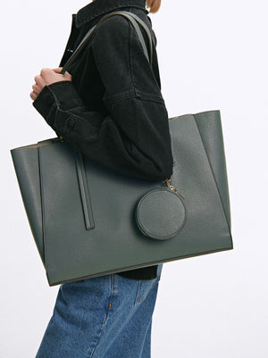 Shopper Bag With Pendant
