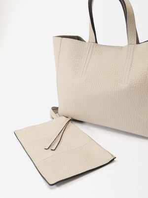 Personalized Leather Tote Bag