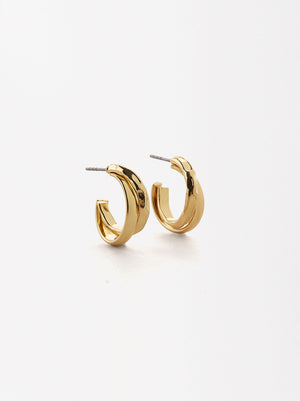 Gold Hoop Earrings