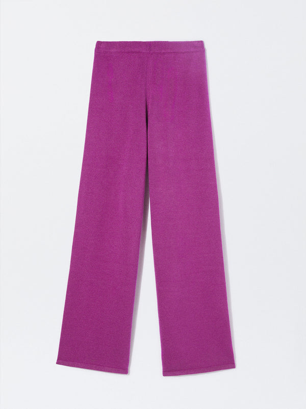 Loose-Fitting Trousers With Elastic Waistband