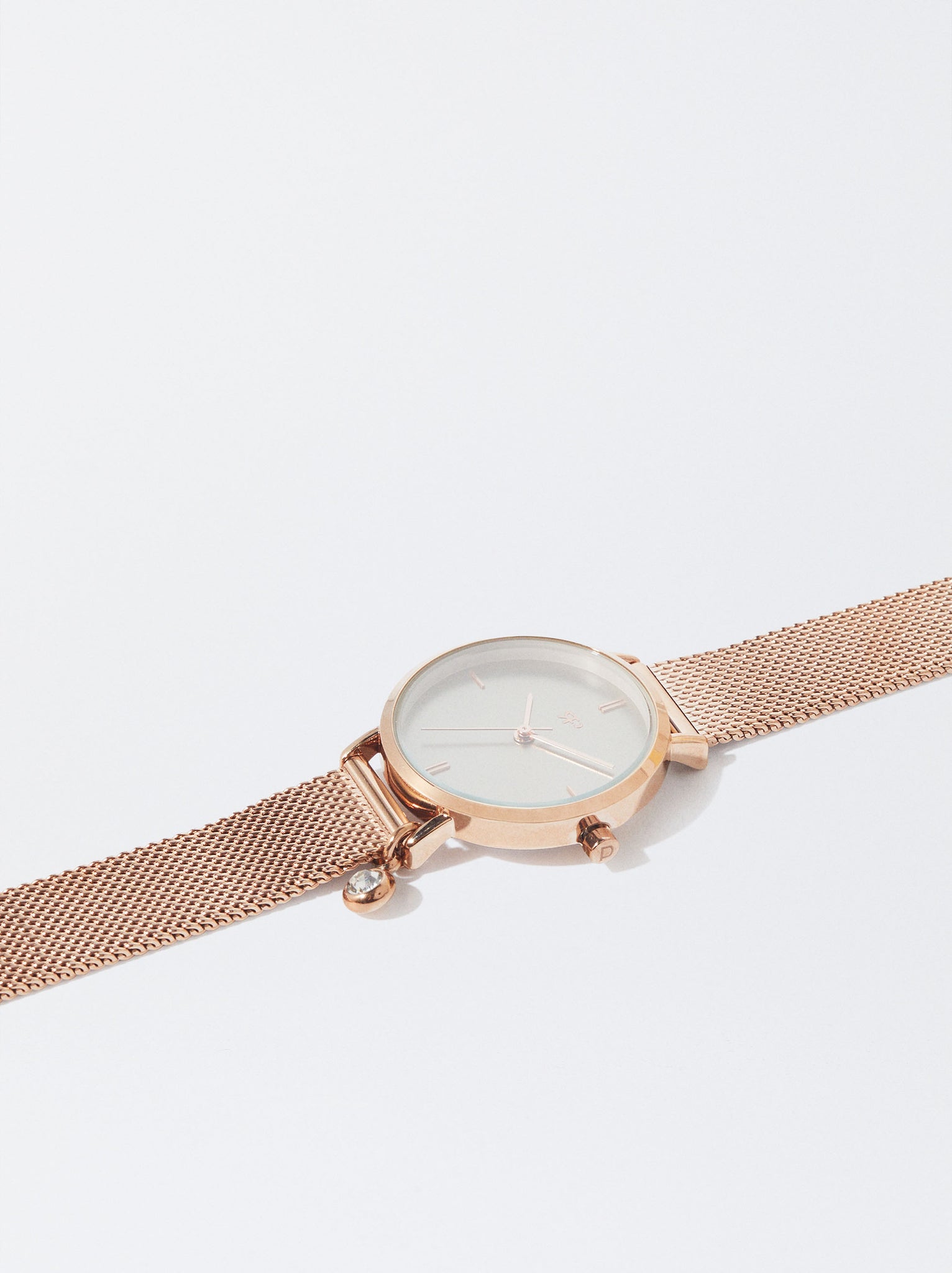 Stainless Steel Rose Gold Watch