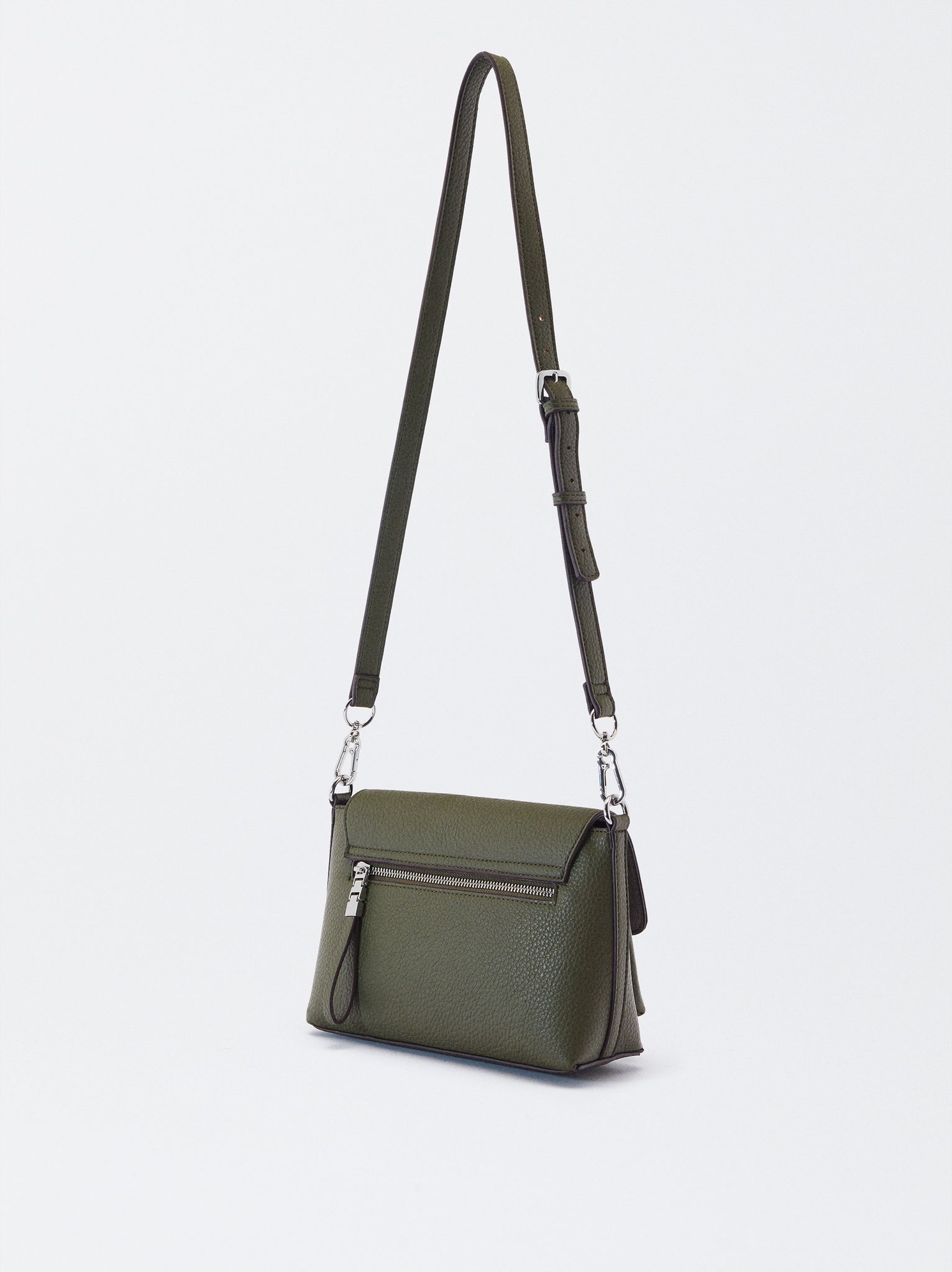 Crossbag With Flap Closure