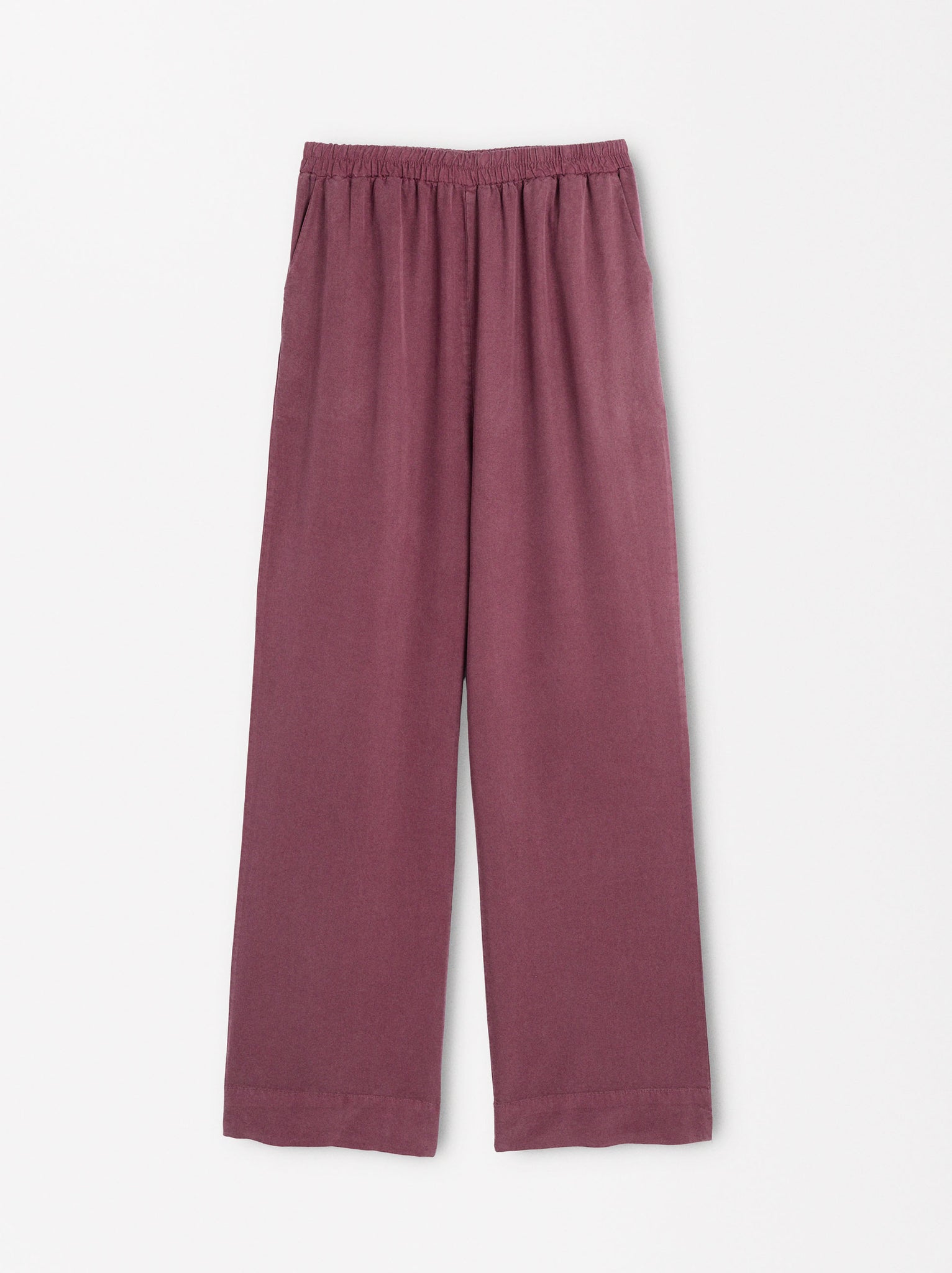 Loose-Fitting Trousers With Elastic Waistband